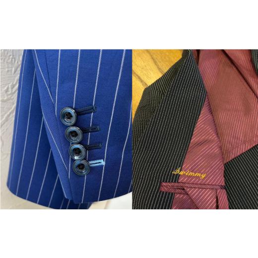 ふるさと納税 服 男 福岡県 豊前市 オーダースーツ お仕立券 プランA ( 国内 ／ 海外 ブランド )《豊前市》 Venus ／ ブティック スイミー スーツ オーダーメ…の画像