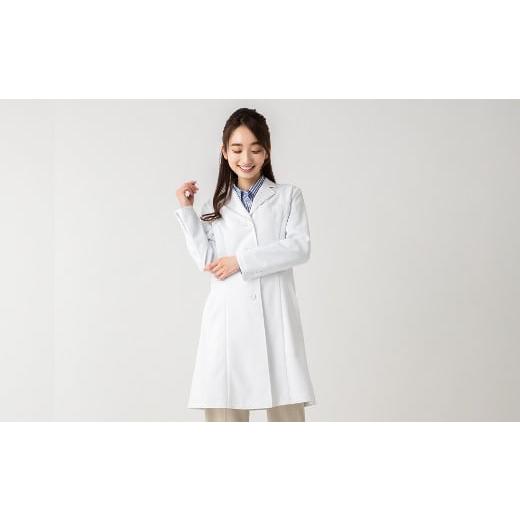 ふるさと納税 服 女 東京都 台東区 レピウスの白衣 レディース ネオ・スタンダード ドクターコート ／ ネーム刺繍付き (サイズ：42サイズ) 42サイズの画像