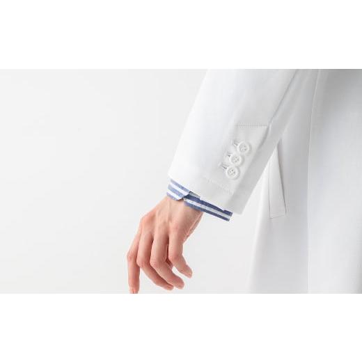 ふるさと納税 服 女 東京都 台東区 レピウスの白衣 レディース ネオ・スタンダード ドクターコート ／ ネーム刺繍付き (サイズ：42サイズ) 42サイズの画像