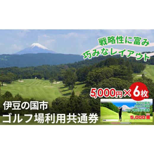 ふるさと納税 ゴルフ場利用券 静岡県 伊豆の国市 伊豆の国市ゴルフ場利用共通券C(5000円×6枚) 伊豆の国市ゴルフ場利用共通券C(5000円×6枚)