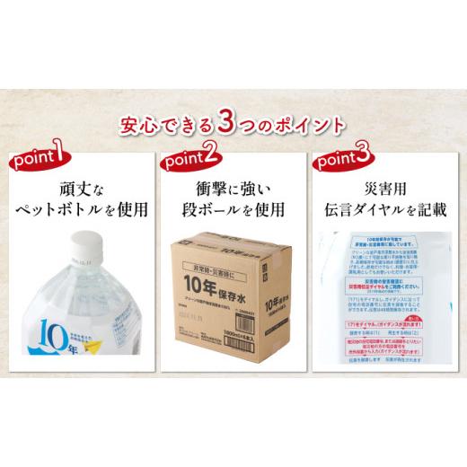ふるさと納税 水・ミネラルウォーター 1L〜2L 高知県 室戸市 10年保存水 大人3人 1週間分 計64.8L 1.8L×36本セット 水 10年保存可能 室戸海洋深層水100％使用…_3