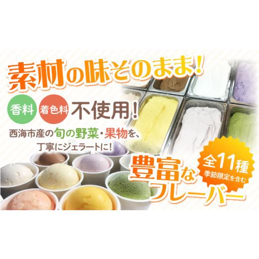 ふるさと納税 アイス・ヨーグルト ジェラート 長崎県 西海市  年中人気 3回定期便 おまかせジェラート 8個 みかんドーム CAI031 ジェラート アイスクリーム じ…_8