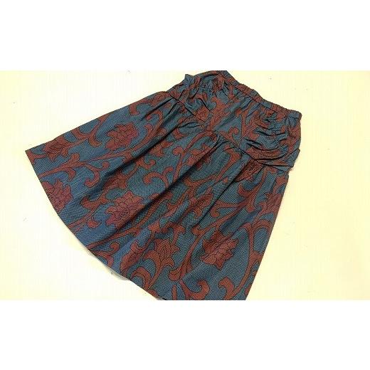 ふるさと納税 和装 鹿児島県 いちき串木野市 本場大島紬 お洒落スカート Dタイプ P-193dH お洒落スカート Dタイプ