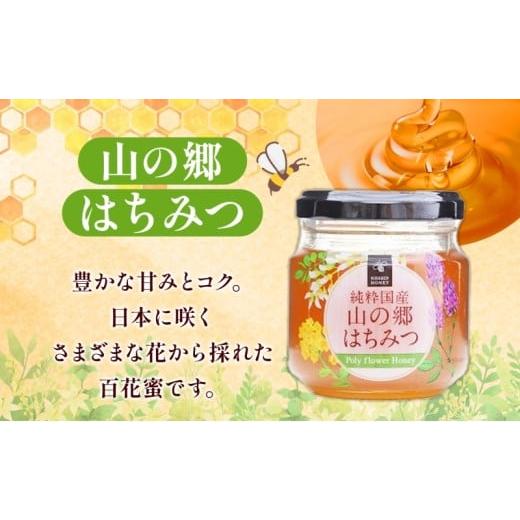 ふるさと納税 加工品等 はちみつ 岐阜県 安八町  No.5331-0138 国産はちみつ120g 3本入り 2セット 山の郷 アカシア 菩提樹 国産 純粋はちみつ ギフト ハニー h…の画像