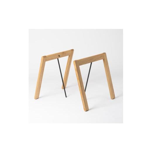 ふるさと納税 木工品・竹工品 北海道 東川町 shl 馬脚〈樹種：オーク〉 オークの画像