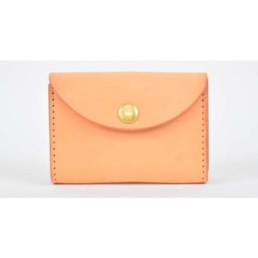 ふるさと納税 財布 栃木県 栃木市 minca 栃木レザーのコインケース 小銭入れ カードも入る コンパクト/Coin purse 02/タン(生成) 475 雑貨 ファッション …