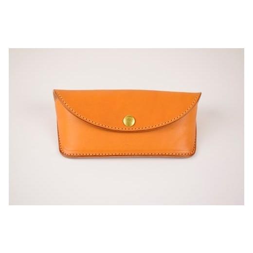 ふるさと納税 小物 栃木県 栃木市 minca 栃木レザーのメガネケース 本革 /Glasses case 01/キャメル 525 ファッション 人気 おすすめ Glasses case 01/キ…