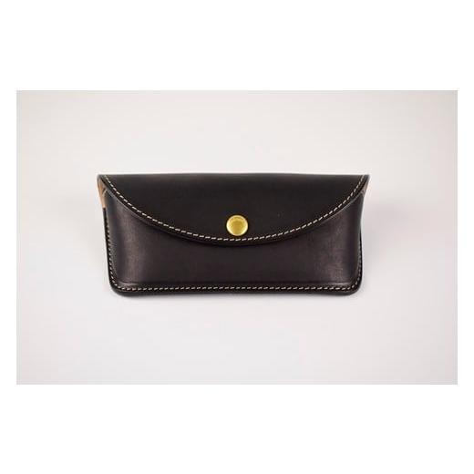 ふるさと納税 小物 栃木県 栃木市 minca 栃木レザーのメガネケース 本革 /Glasses case 01/ブラック 525 ファッション 人気 おすすめ Glasses case 01/ブ…