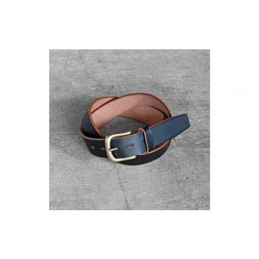 ふるさと納税 小物 栃木県 栃木市 栃木レザー使用|希少なハーネスレザー 1枚革レザーベルト 35mm幅|HL-B02|36インチ|ブラック|minca 幅35mm/36インチ レ…