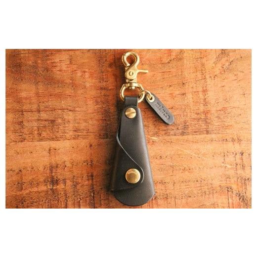 ふるさと納税 ファッション 靴 栃木県 栃木市 minca 栃木レザーの真鍮靴ベラキーホルダー/シューホーン01/ブラック 641 雑貨 日用品 人気 おすすめ 靴べら…