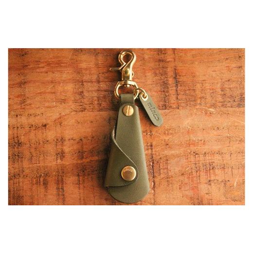 ふるさと納税 ファッション 靴 栃木県 栃木市 minca 栃木レザーの真鍮靴ベラキーホルダー/シューホーン01/オリーブ 641 雑貨 日用品 人気 おすすめ 靴べら…