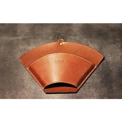 ふるさと納税 食器・グラス 栃木県 栃木市 minca 栃木レザーのコーヒーフィルターケース 自宅やキャンプシーンで ドリッパー のおともに/チョコ 653 日用品…