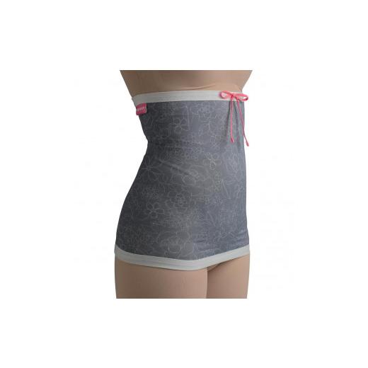 ふるさと納税 雑貨・日用品 栃木県 栃木市 ピーチテックボディ快腹帯で術後のお腹をケア 実体験を基に製品化した腹巻 腹帯 下着 L-LL/フラワーグレー 衣料 フ…