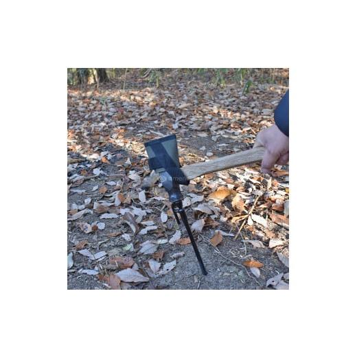 ふるさと納税 アウトドアグッズ 兵庫県 三木市 Bushcraft hammer 1本でハンマーと斧が使えるの画像