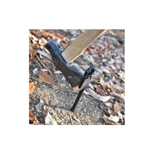 ふるさと納税 アウトドアグッズ 兵庫県 三木市 Bushcraft hammer 1本でハンマーと斧が使えるの画像