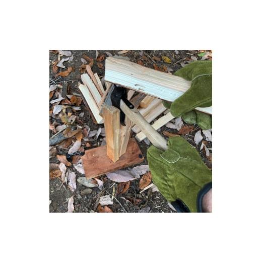 ふるさと納税 アウトドアグッズ 兵庫県 三木市 Bushcraft hammer 1本でハンマーと斧が使えるの画像