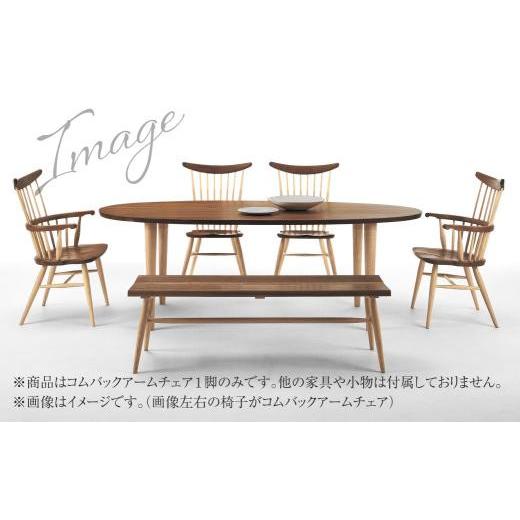 ふるさと納税 家具 インテリア・寝具・収納 岐阜県 高山市  Takayama Wood Works KURA WINDSOR コムバックアームチェア 高山ウッドワークス ダイニングチェア …の画像