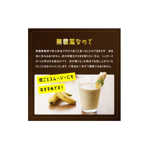 ふるさと納税 果物類 宮崎県 川南町  訳あり 国産バナナ １ｋｇ 12ヶ月定期便 国産 バナナ 無農薬 フルーツ 果物 デザート 朝食 スムージー 宮崎県産 川南町 …_4