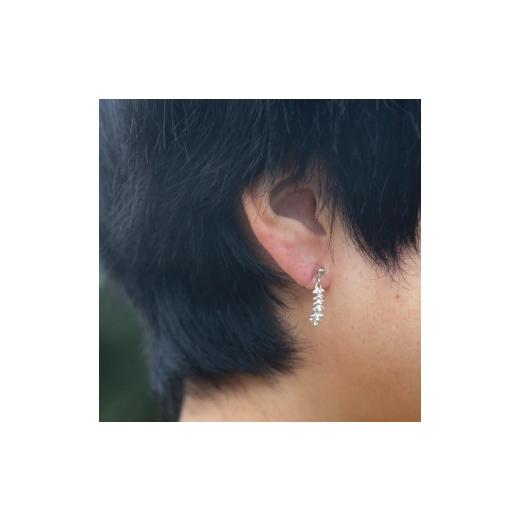 ふるさと納税 アクセサリー 鹿児島県 屋久島町 Ceder leaf （イヤリング／ノンホールピアス） 受注制作_3