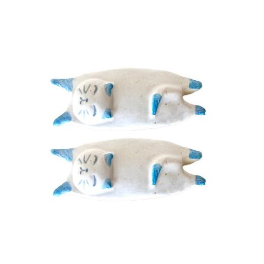 ふるさと納税 雑貨・日用品 福岡県 岡垣町 受注制作 猫×猫セット 長さ8.5cm、幅3.5cm、高さ1.5cm 受注制作 猫×猫セット 長さ8.5cm、幅3.5cm、高さ1.5cm