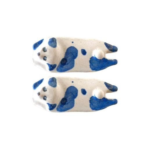 ふるさと納税 雑貨・日用品 福岡県 岡垣町 受注制作 犬×犬セット 長さ8.5cm 幅3.5cm 高さ1.5cm 受注制作 犬×犬セット 長さ8.5cm 幅3.5cm 高さ1.5cm
