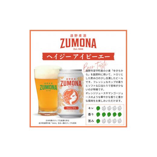 ふるさと納税 ビール 地ビール 岩手県 遠野市 クラフトビール 24缶 遠野 麦酒 ZUMONA HAZY IPA 350ml 24本 セット 地ビール ゆきちから ズモナ ビール 缶ビー…_2