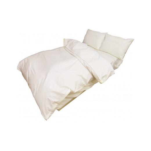 ふるさと納税 タオル・寝具 三重県 四日市市 4日市 Good Sleeps 寝具4点セット(ダブル 掛け布団カバー、ボックスシーツ、ピロケース2枚)クリーム クリ…