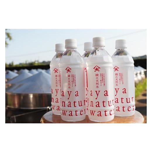 ふるさと納税 水・ミネラルウォーター 500mL〜999mL 宮崎県 綾町 照葉樹の恵み「綾の天然水」500ml×24本の画像