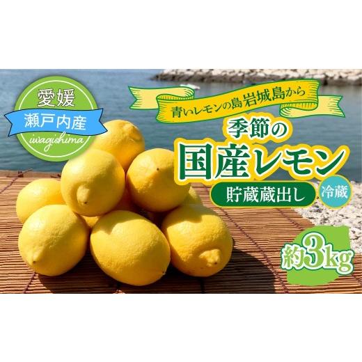 ふるさと納税 みかん・柑橘類 レモン 愛媛県 上島町 青いレモンの島 貯蔵蔵出し国産レモン約3kg 冷蔵でお届け 国産 レモン 国産レモン イエロー レモン