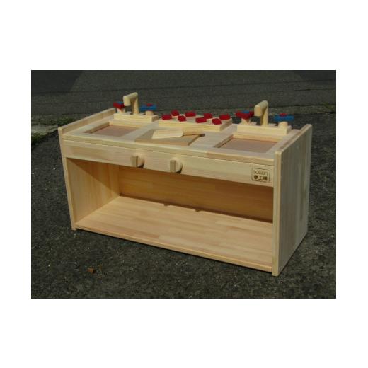 ふるさと納税 雑貨・日用品 玩具 大阪府 泉南市 手作り木製 ままごとキッチン KBL-W 007B-092_2