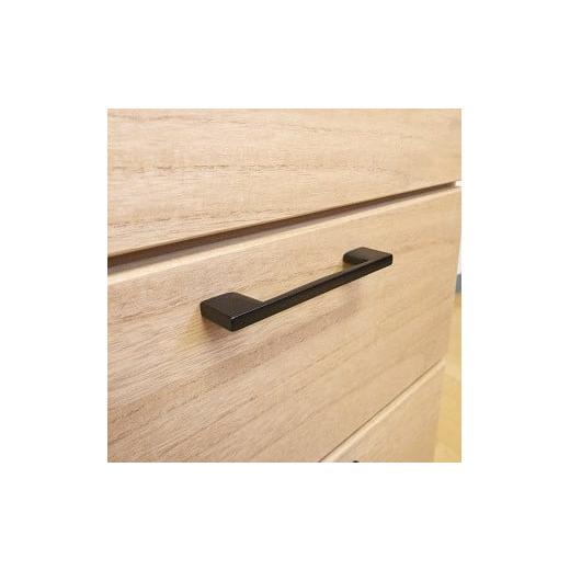 家具 佐賀県 佐賀市 60チェスト5段 オルガ 諸富家具 ：C106-018 【鎚肌】