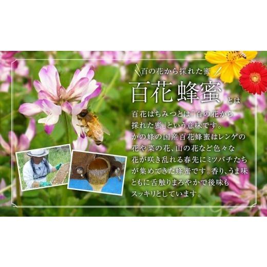 ふるさと納税 加工品等 はちみつ 福岡県 八女市 かの蜂 国産 百花蜂蜜 2kg（とんがり容器500g×4本）純粋はちみつ 蜂蜜 はちみつ ハチミツ 保存食 防災グッズ …の画像