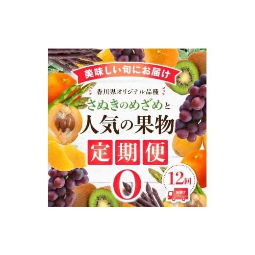 ふるさと納税 果物の詰合せ 香川県 高松市 「香川県オリジナル品種さぬきのめざめ」と果物 定期便O_2