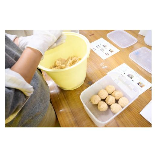 ふるさと納税 徳島県 小松島市 味噌 作り 体験 持ち帰り 2kg お土産 軽食 付き 醤油 醸造場 調味料 手作り 徳島県 2キロ 徳島県