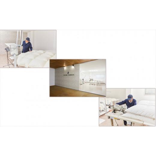 ふるさと納税 タオル・寝具 掛け布団 大阪府 和泉市 キングサイズ　抗菌防臭羽毛使用羽毛布団 プレミアム掛けカバー付　CILシルバー 1302252_6