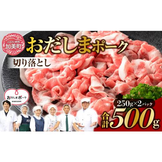 ふるさと納税 豚肉 バラ 宮城県 加美町 500g 宮城県産ブランド豚 豚肉 おだしまポーク 切り落とし 250g×2 計500g 肉 国産 冷凍 小分け 小間切れ 宮城県産 ブ…
