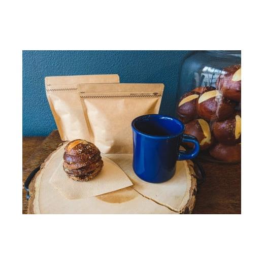 ふるさと納税 コーヒー コーヒー豆 兵庫県 川西市 No.030-01 豆 自家焙煎コーヒーのデカフェとおやつ(ラスク)セット 豆 自家焙煎コーヒー