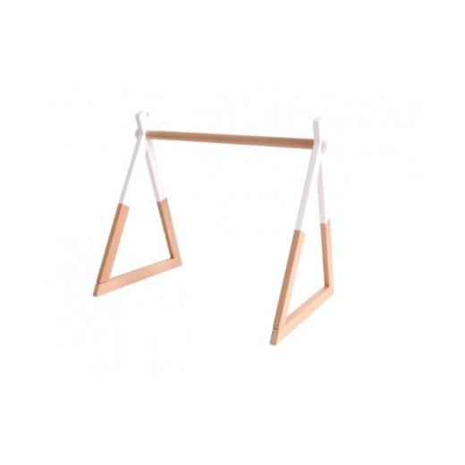 ふるさと納税 雑貨・日用品 玩具 兵庫県 川西市 No.151-02 ベビージムセット(ジム:ホワイト/ハンギングトイ:グリーン) KWNBV120 ジム:ホワイト/ハンギ…