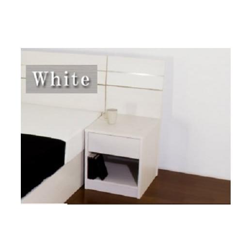 ふるさと納税 家具 インテリア・寝具・収納 愛知県 知立市 309 ホテルスタイル ナイトテーブル(ホワイト)(1532) ホワイト