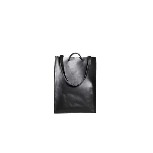 ふるさと納税 栃木県 栃木市 [トートバッグ(L)]2way Tote bag Large カラー:Black カラー:Black