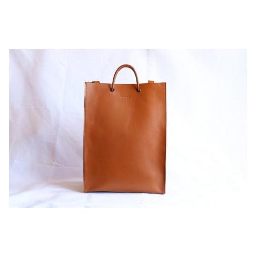 ふるさと納税 栃木県 栃木市 [トートバッグ(L)]2way Tote bag Large カラー:Camel カラー:Camel