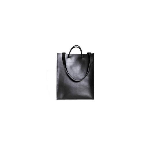 ふるさと納税 栃木県 栃木市 [トートバッグ(M)]2way Tote bag Medium カラー:Black カラー:Black