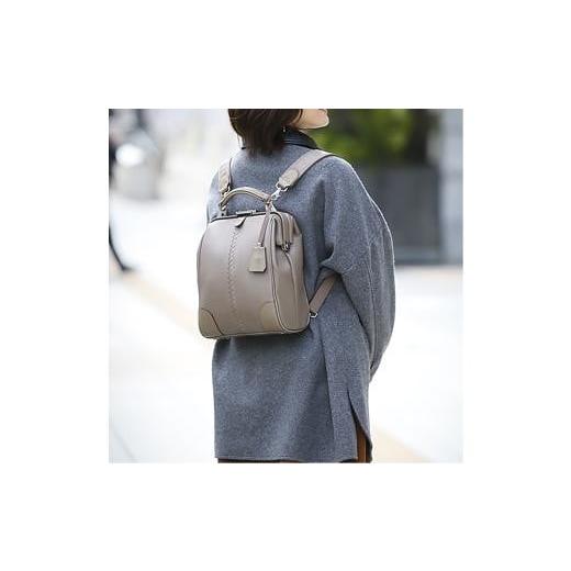 ふるさと納税 カバン リュック 兵庫県 豊岡市 豊岡鞄 YOUTA ELK 3WAYダレス MINI(YK60)トープ トープ