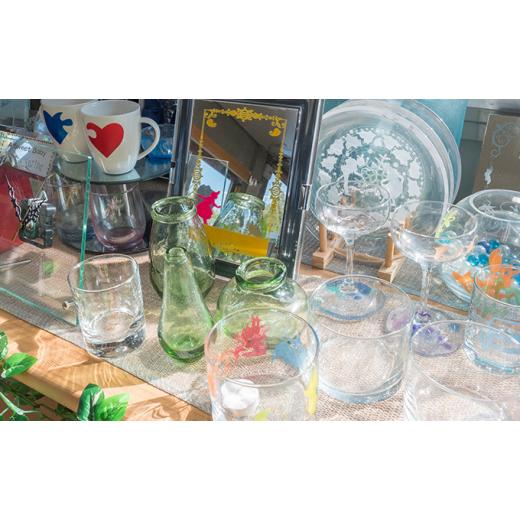 陶磁器・漆器・ガラス 千葉県 千葉市 サンドブラスト体験（クリアプレート） チケット 体験 記念 父の日 母の日 【奈生】 No.5346-0127