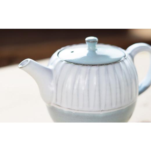 陶磁器・漆器・ガラス 京都府 京丹波町 京丹波町の窯元「工房瑞穂」 【ツール】 ソギポット（青） 025MG001