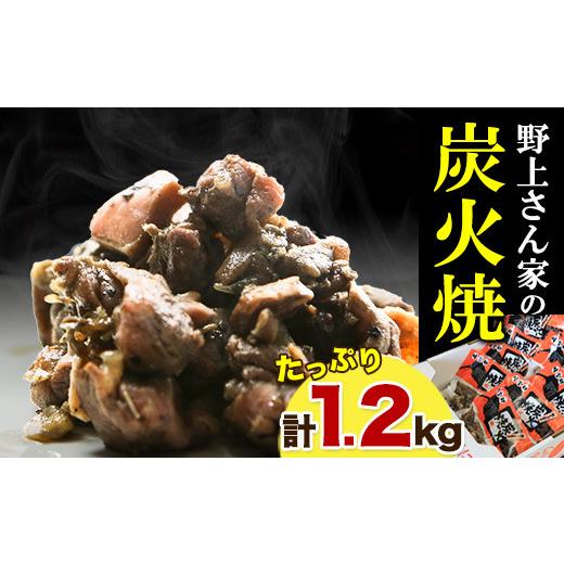 ふるさと納税 鶏肉 福岡県 鞍手町 野上さん家の炭火焼 計1.2kg(120g×10パック)[60日以内に出荷予定(土日祝除く)]味宝卵 野上養鶏場
