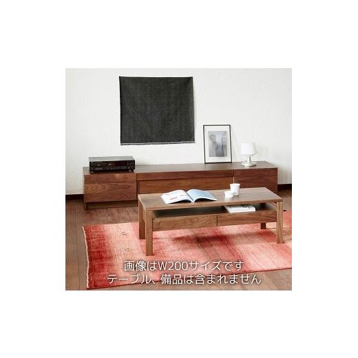 ふるさと納税 木工品・竹工品 佐賀県 佐賀市 グロッセ180TVスタンド スリム WN 諸富家具 ：C569-003の画像