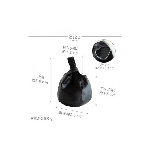 ふるさと納税 カバン トートバッグ 大阪府 和泉市  バルーンバッグS 本革 ソフトシュリンクレザー(シルバー) トートバッグ as-29cs-SV 1314983の画像