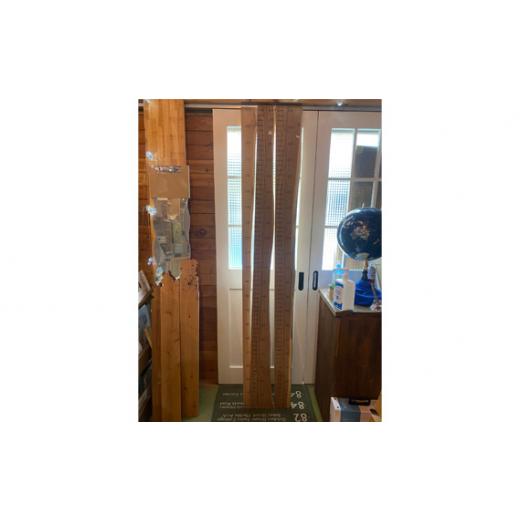 ふるさと納税 木工品・竹工品 岐阜県 山県市 木の身長計〈 尺付き 〉(クルミ) No.460 ／ 天然木 くるみ 胡桃 岐阜県の画像