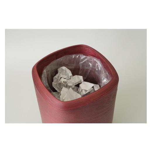 ふるさと納税 木工品・竹工品 青森県 弘前市 BUNACO ダストボックスTwist3 Mサイズ（ローズ）専用インナー付き 1個 木 木工 木工細工 木工品 木製 木製品の画像